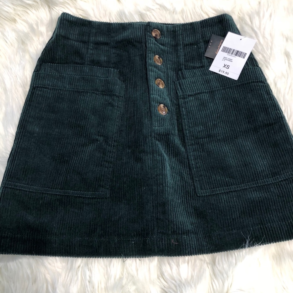 Forever 21 Hi-Rise A-Line Skirt